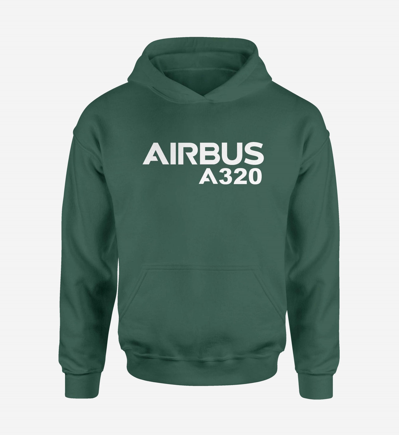Airbus A320 & Text Designed Hoodies
