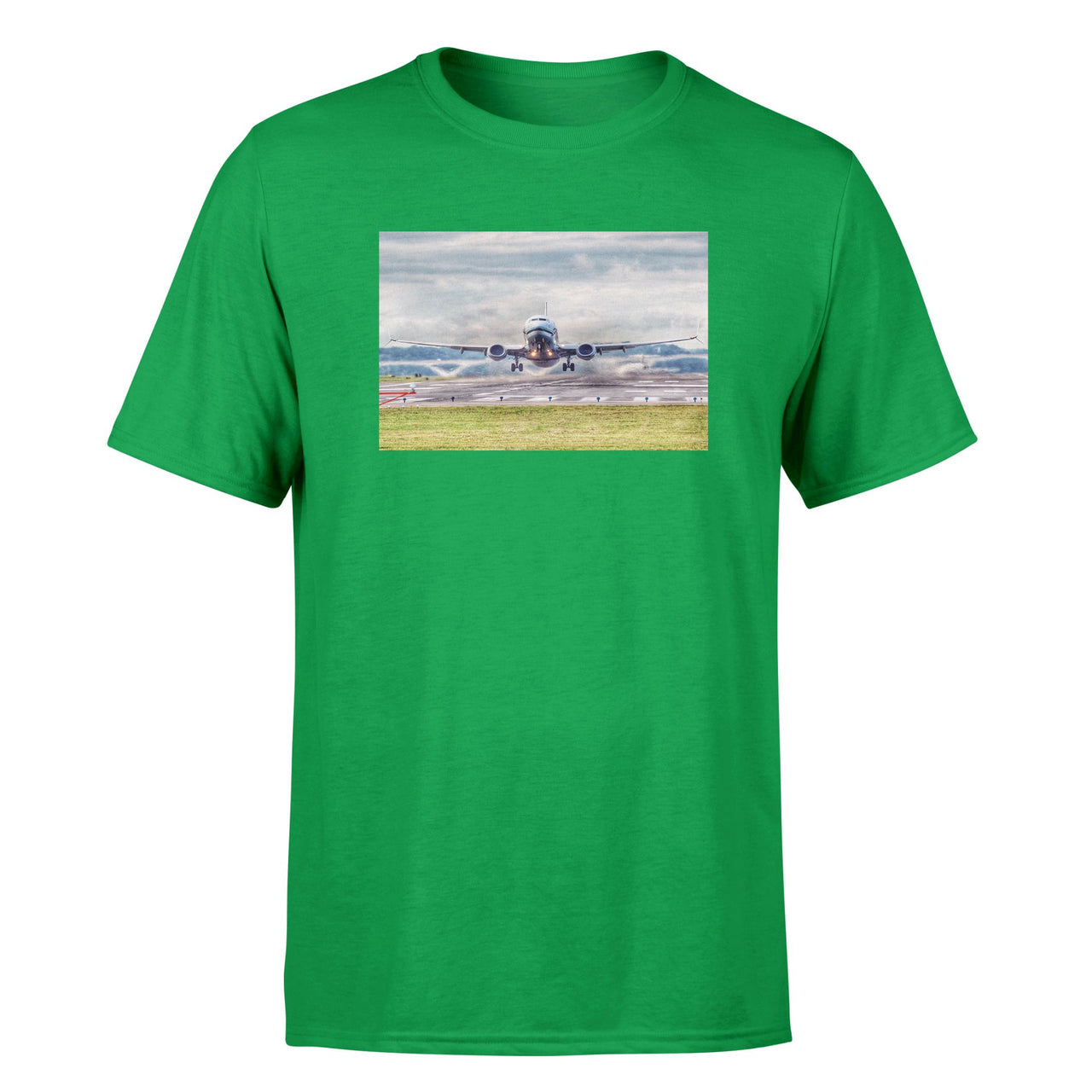 Departing Boeing 737 Designed T-Shirts