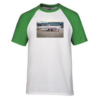 Thumbnail for Boeing 777 Swiss Foto Designed Raglan T-Shirts