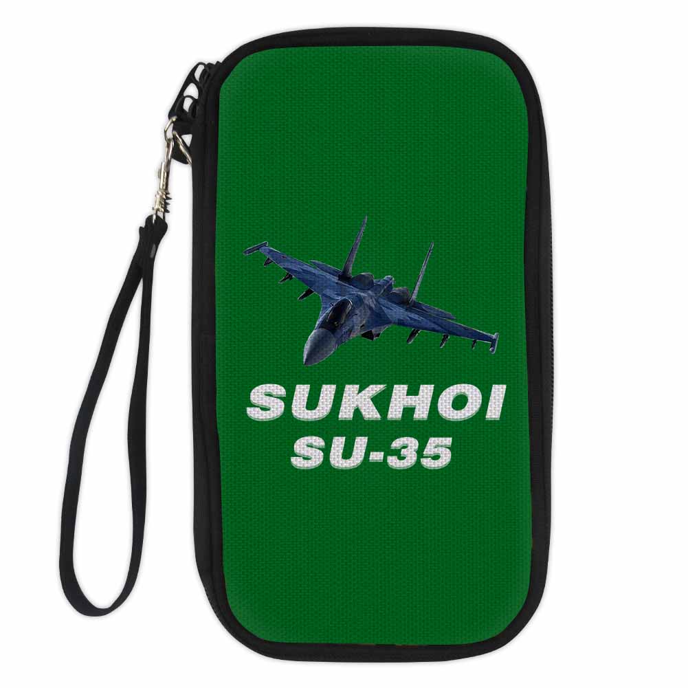 The Sukhoi SU-35 Designed Travel Cases & Wallets