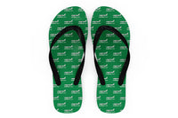 Thumbnail for The Airbus A220 Designed Slippers (Flip Flops)