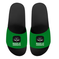 Thumbnail for Keep It Coordinated Designed Sport Slippers
