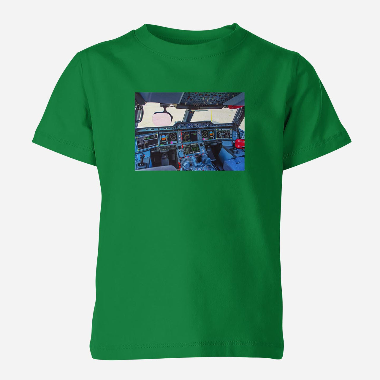 Airbus A350 Cockpit Designed Children T-Shirts