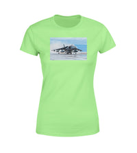 Thumbnail for McDonnell Douglas AV-8B Harrier II Designed Women T-Shirts