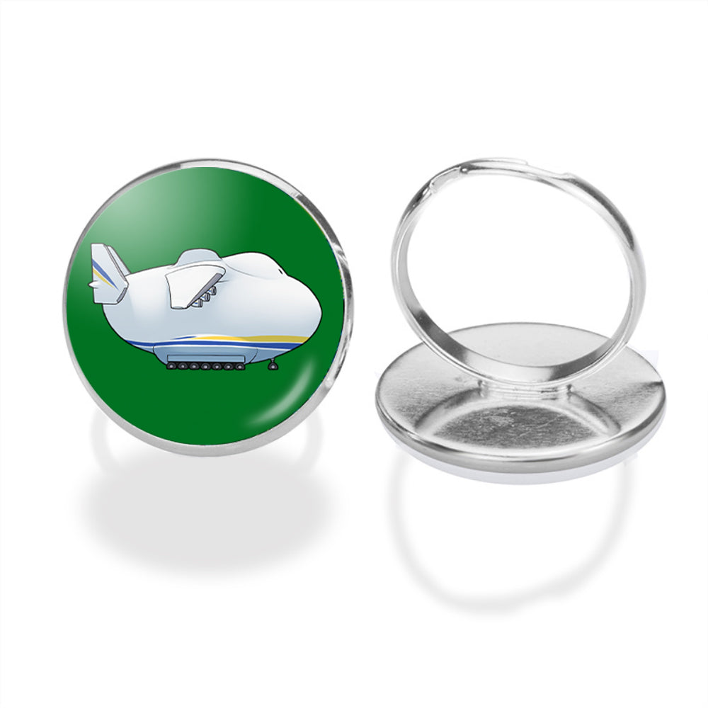 Antonov 225 Side Profile Designed Rings