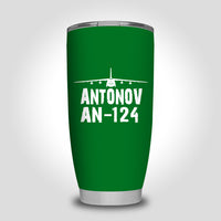 Thumbnail for Antonov AN-124 & Plane Designed Tumbler Travel Mugs