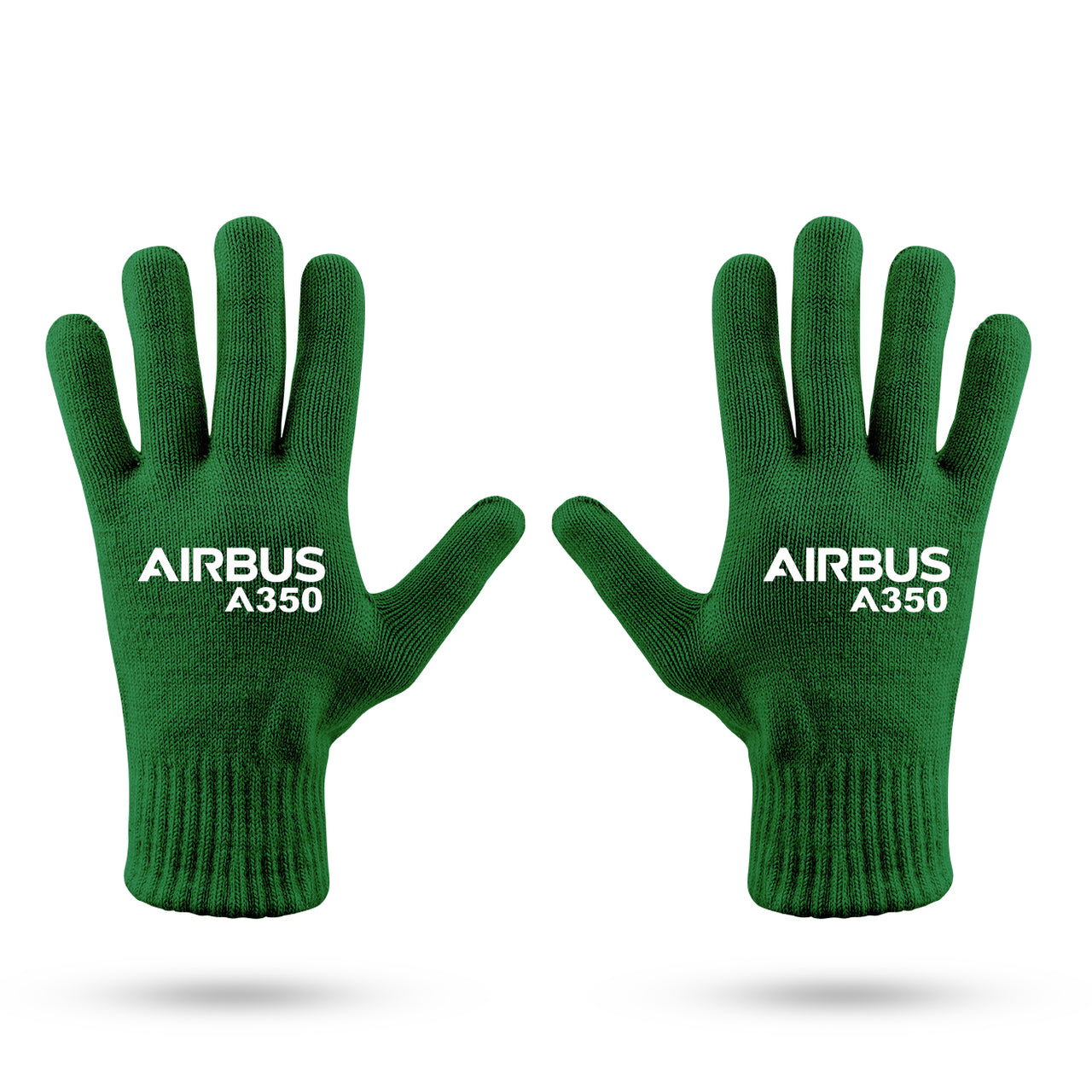 Airbus A350 & Text Designed Gloves
