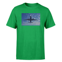 Thumbnail for Airplane From Below Designed T-Shirts