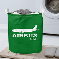 Thumbnail for Airbus A320 Printed Designed Laundry Baskets
