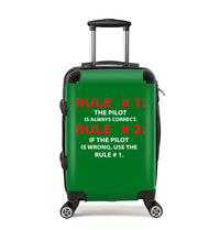 Thumbnail for Rule 1 - Pilot is Always Correct Designed Cabin Size Luggages