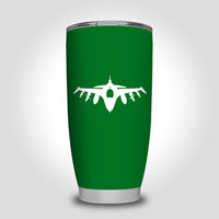 Thumbnail for Fighter Jet 16 Silhouette Designed Tumbler Travel Mugs