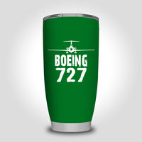 Thumbnail for Boeing 727 & Plane Designed Tumbler Travel Mugs