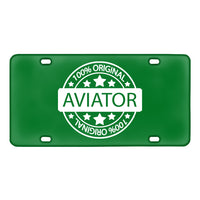Thumbnail for 100 Original Aviator Designed Metal (License) Plates