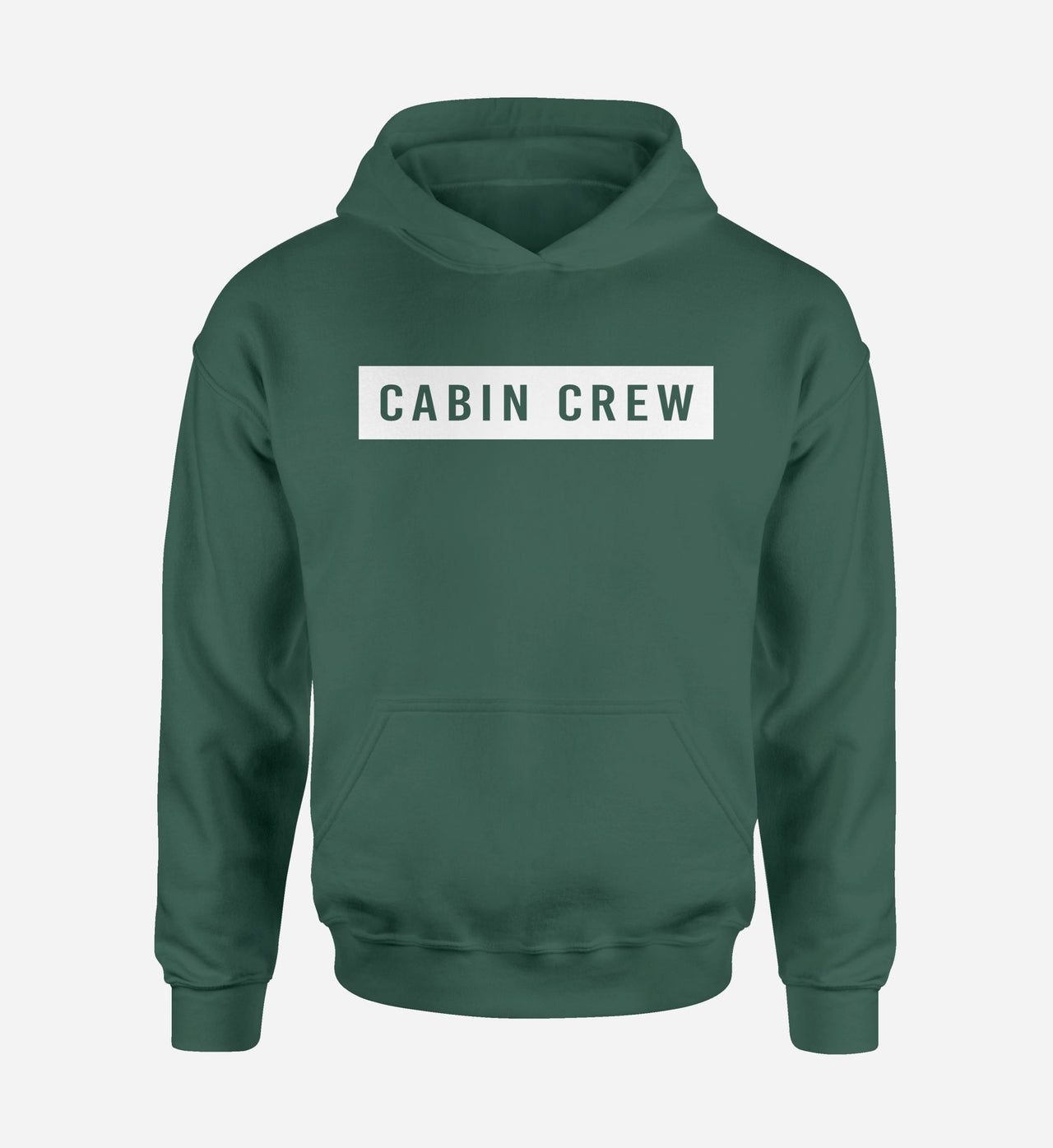 Cabin Crew Text Designed Hoodies