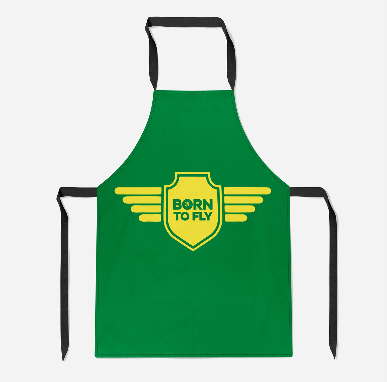 Born To Fly & Badge Designed Kitchen Aprons