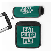 Thumbnail for Eat Sleep Fly Designed Neoprene Luggage Handle Covers