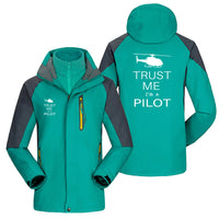 Thumbnail for Trust Me I'm a Pilot (Helicopter) Designed Thick Skiing Jackets