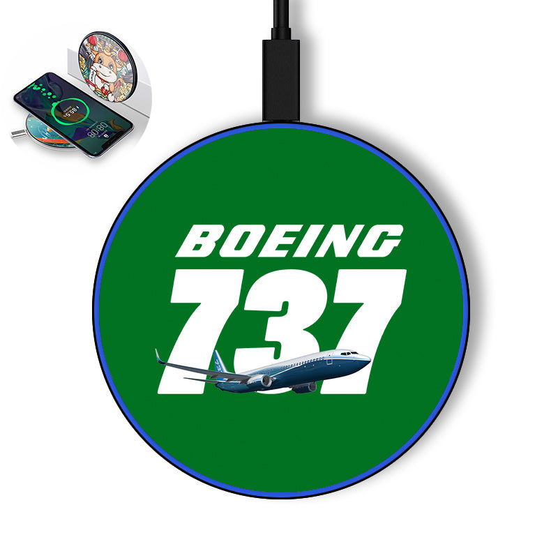 Super Boeing 737+Text Designed Wireless Chargers