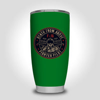 Thumbnail for Fighter Jet 16 - Death From Above Designed Tumbler Travel Mugs