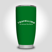 Thumbnail for Travelling All Around The World Designed Tumbler Travel Mugs