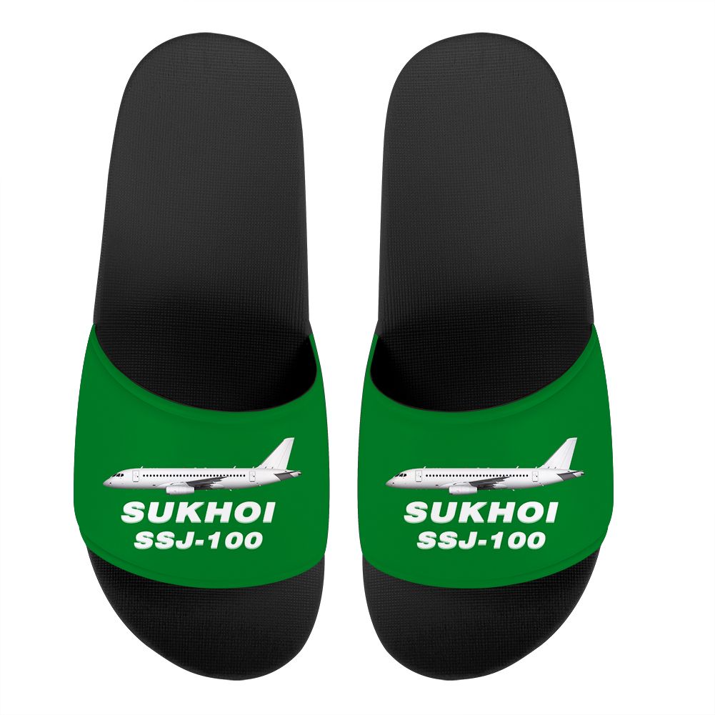 Sukhoi Superjet 100 Designed Sport Slippers