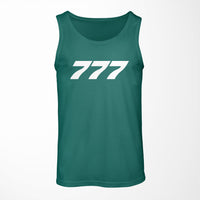 Thumbnail for 777 Flat Text Designed Tank Tops