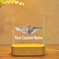 Thumbnail for Custom Name (US Air Force & Star) Designed Night Lamp