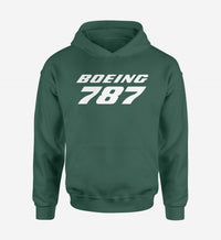 Thumbnail for Boeing 787 & Text Designed Hoodies