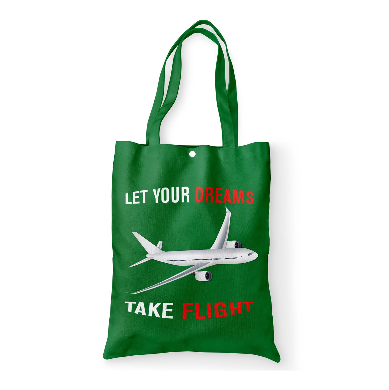 Let Your Dreams Take Flight Designed Tote Bags