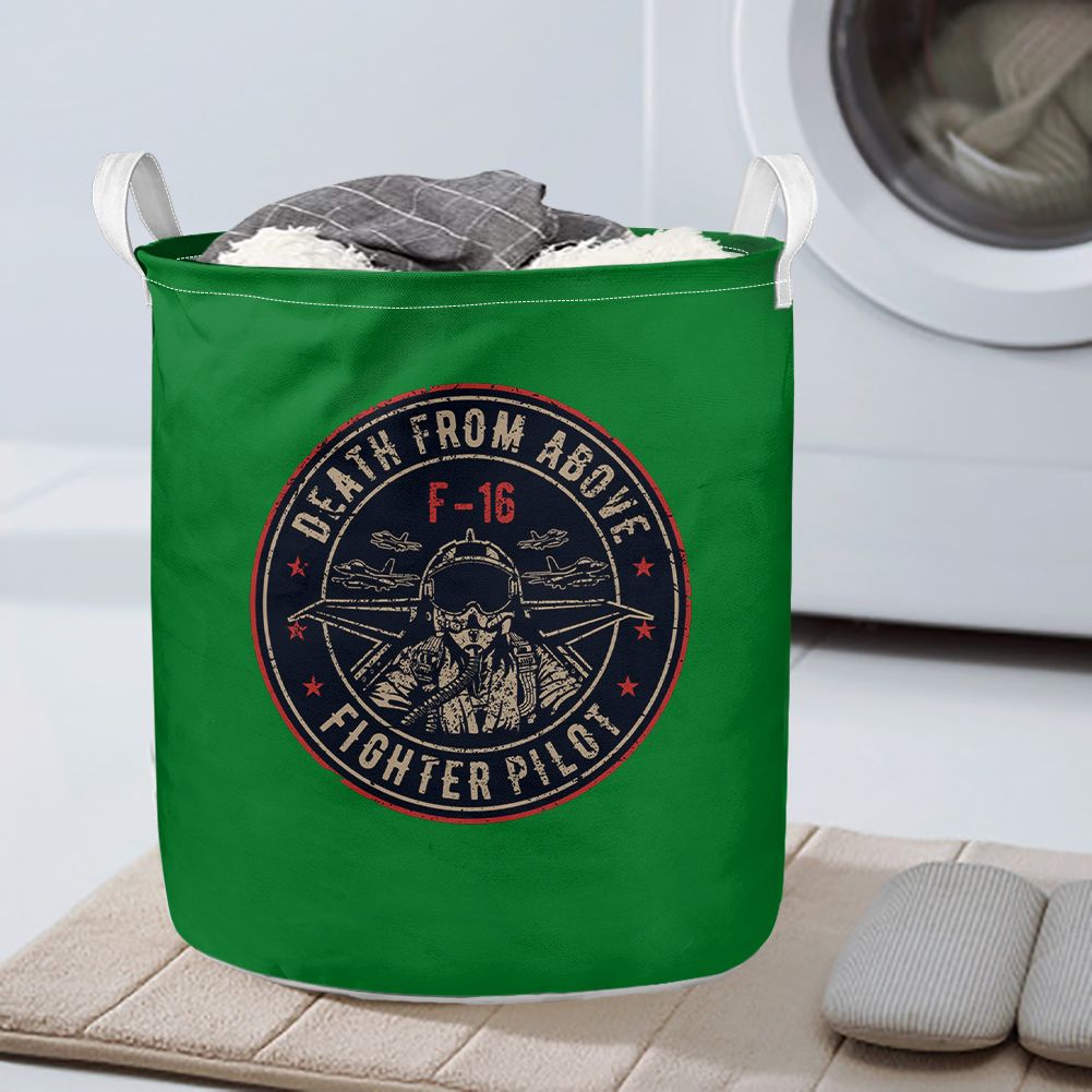 Fighter Jet 16 - Death From Above Designed Laundry Baskets