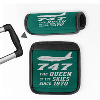 Thumbnail for Boeing 747 - Queen of the Skies (2) Designed Neoprene Luggage Handle Covers