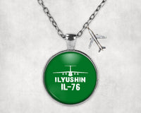 Thumbnail for ILyushin IL-76 & Plane Designed Necklaces