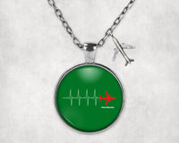 Thumbnail for Aviation Heartbeats Designed Necklaces