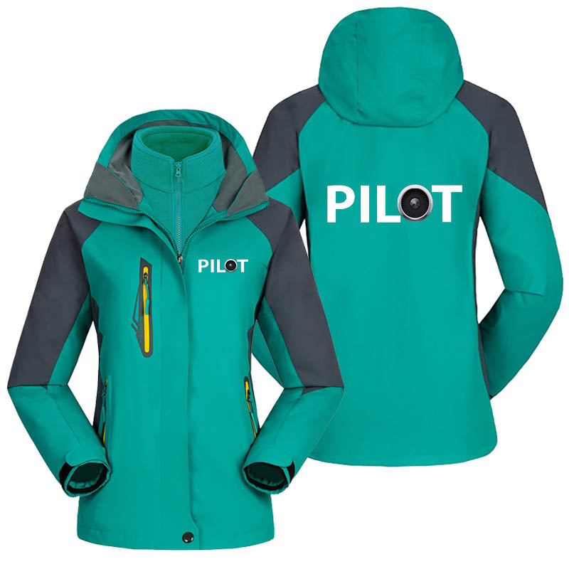 Pilot & Jet Engine Designed Thick "WOMEN" Skiing Jackets