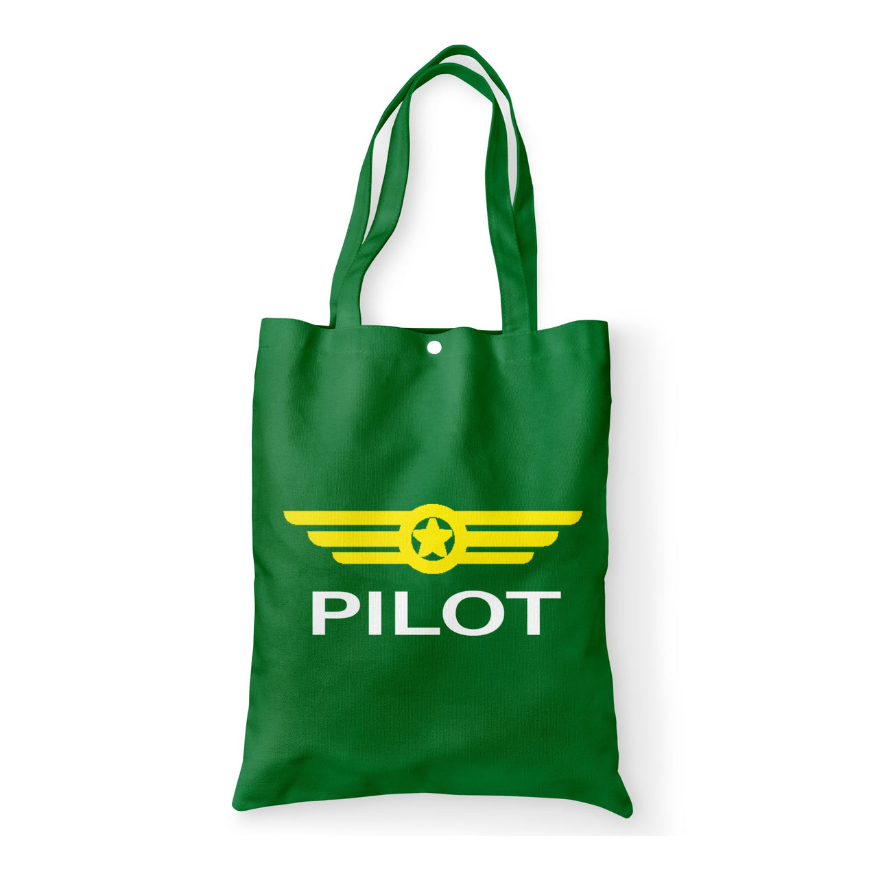 Pilot & Badge Designed Tote Bags