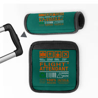 Thumbnail for Flight Attendant Label Designed Neoprene Luggage Handle Covers