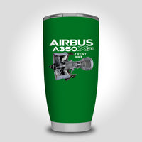 Thumbnail for Airbus A350 & Trent Wxb Engine Designed Tumbler Travel Mugs