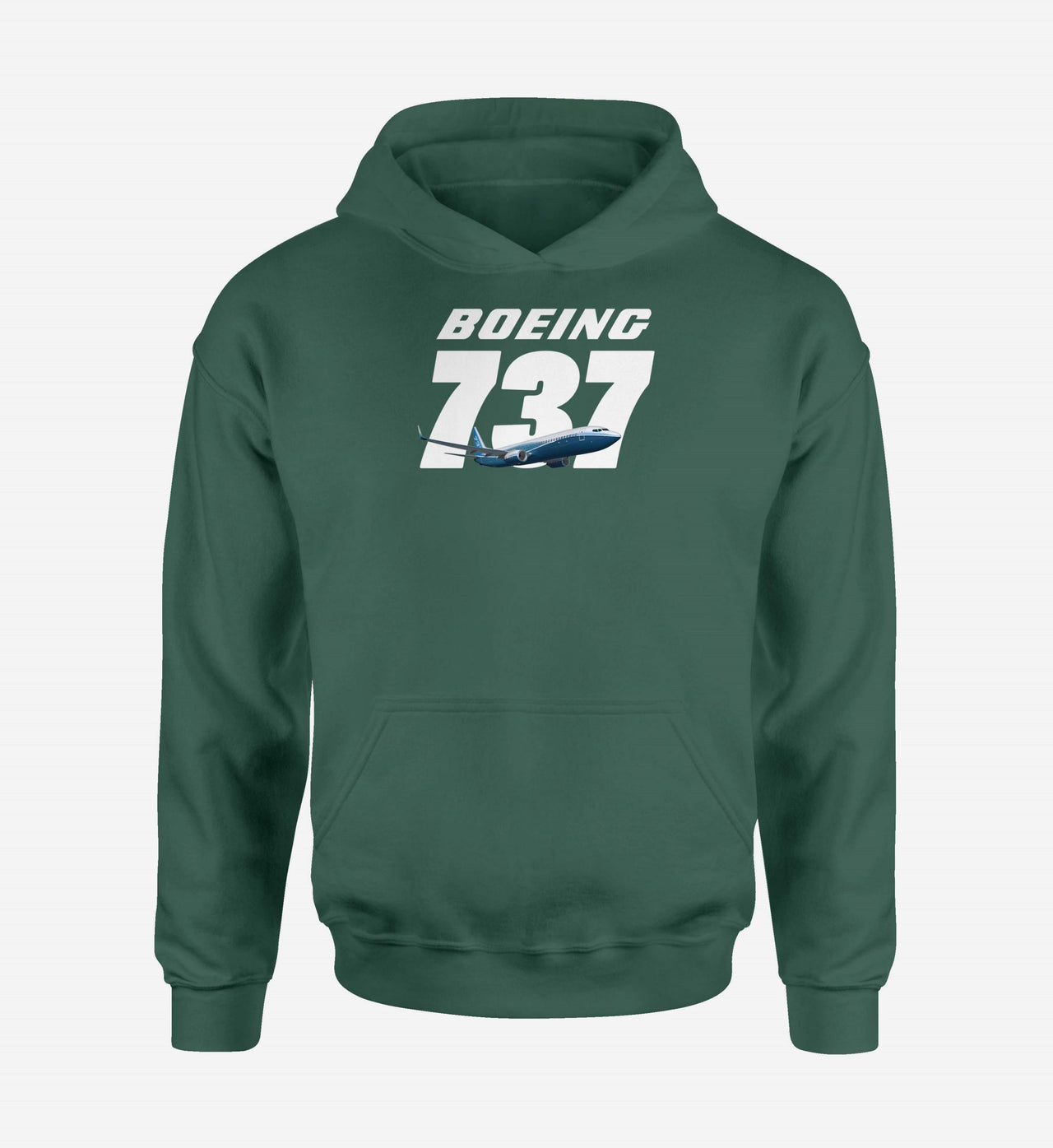 Super Boeing 737+Text Designed Hoodies