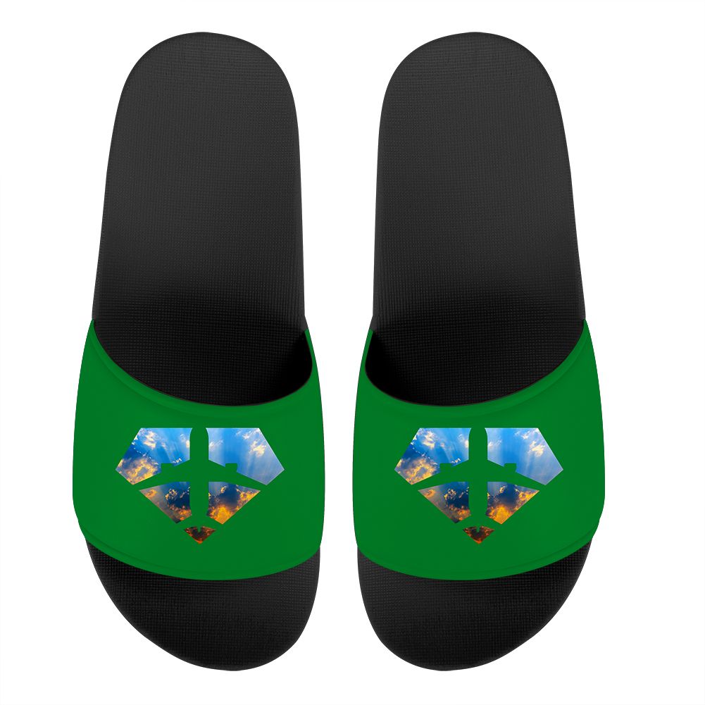 Supermen of The Skies (Sunrise) Designed Sport Slippers