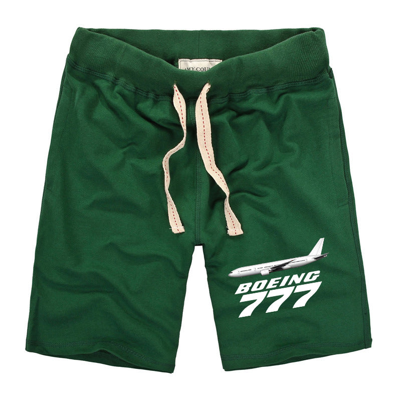 The Boeing 777 Designed Cotton Shorts