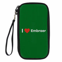 Thumbnail for I Love Embraer Designed Travel Cases & Wallets