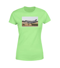 Thumbnail for Fighter Jet 16 From Side Designed Women T-Shirts