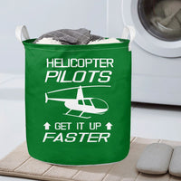 Thumbnail for Helicopter Pilots Get It Up Faster Designed Laundry Baskets