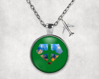 Thumbnail for Supermen of The Skies (Sunrise) Designed Necklaces