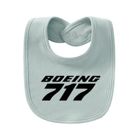 Thumbnail for Boeing 717 & Text Designed Baby Saliva & Feeding Towels