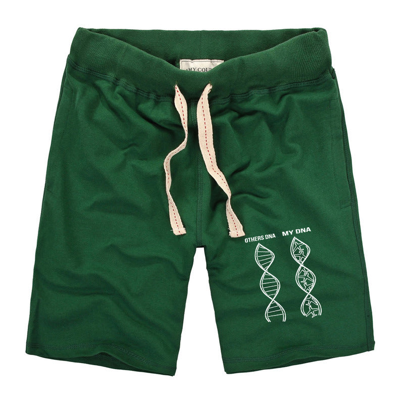 Aviation DNA Designed Cotton Shorts