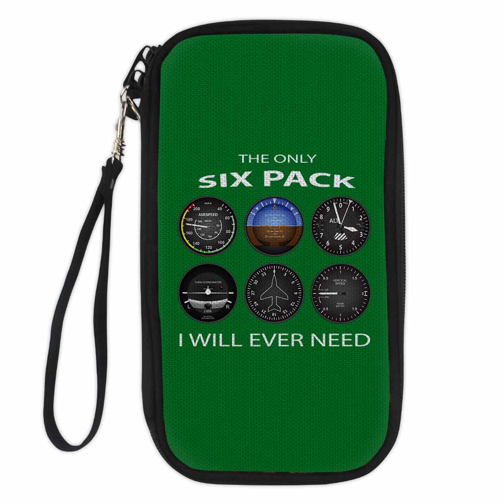 The Only Six Pack I Will Ever Need Designed Travel Cases & Wallets