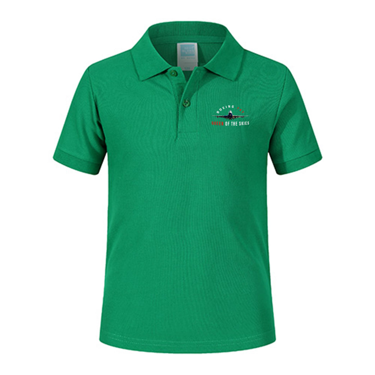 Boeing 747 Queen of the Skies Designed Children Polo T-Shirts