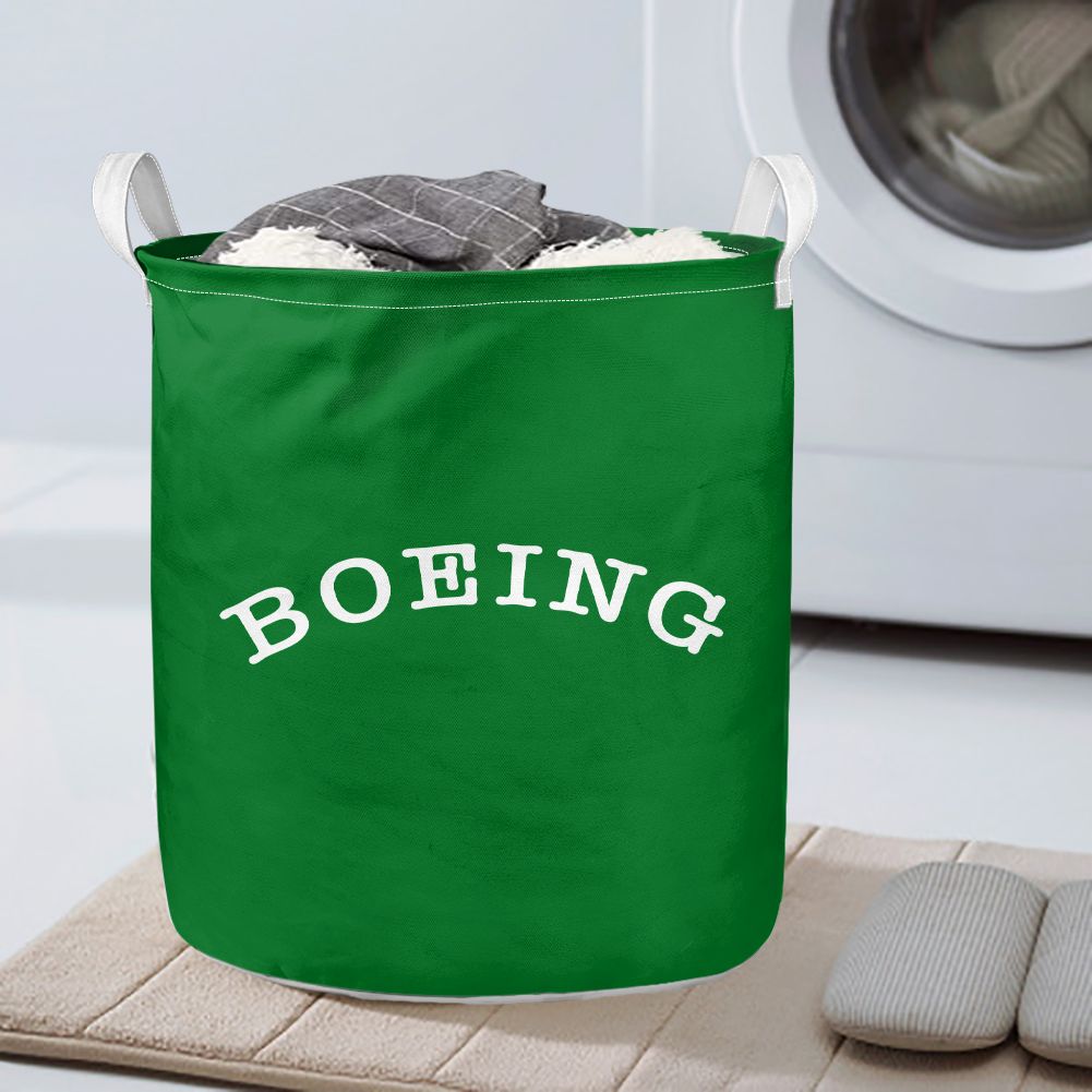 Special BOEING Text Designed Laundry Baskets