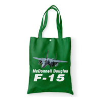 Thumbnail for The McDonnell Douglas F15 Designed Tote Bags